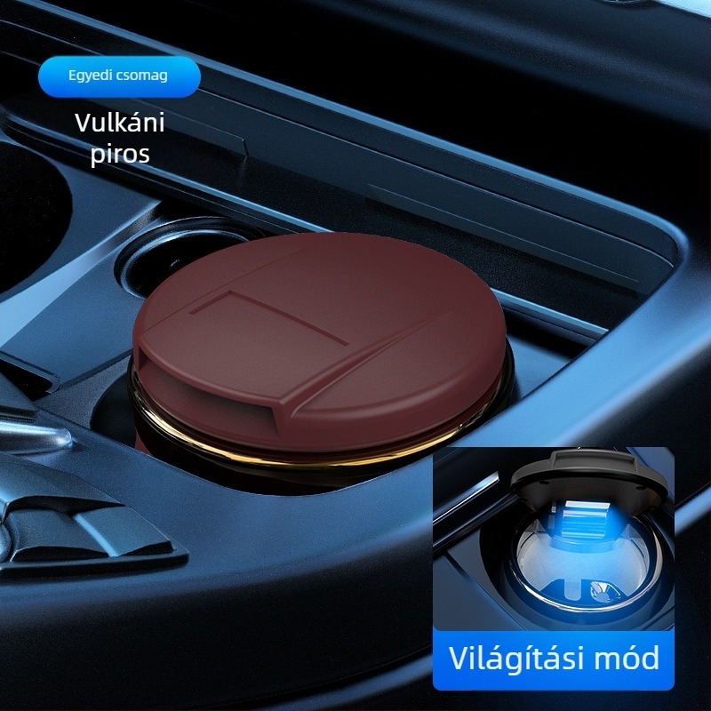 Kerámiából készült autó hamutartó fedéllel | Model 028, biomimikus gyártási folyamat, otthon és autó használatra egyaránt — Zhenshangle