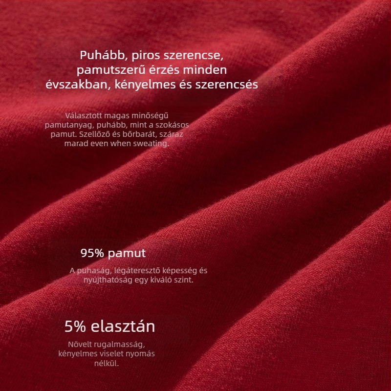 Pamut női alsónemű középső derekú, légáteresztő, egyszerű szövésű, egyszínű
