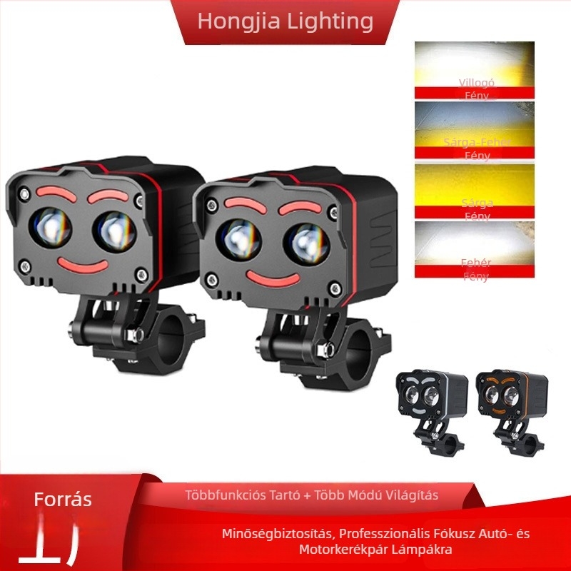 Több móddal rendelkező ultra‑fényes LED démoni szem világítás motorkerékpárokhoz és autókhoz