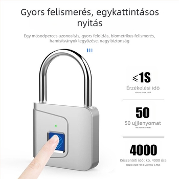Okos ujjlenyomat-olvasós lakat szekrényekhez, kollégiumokba és edzőtermi tárolókhoz