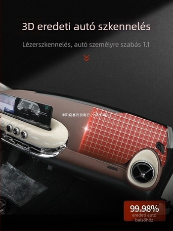 Mikroszálas bőrből készült műszerfal-mat az autó belső teréhez