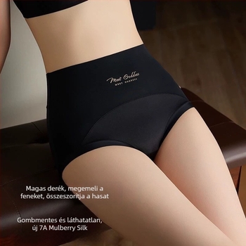 Női formázó fehérnemű, Butt-Lifting, lélegző, gyorsan száradó, középmagas derék, nylon, belső réteg Mulberry selyem
