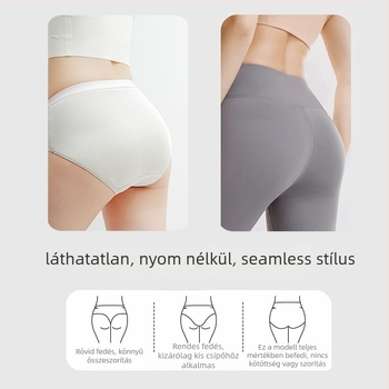 Női középmagasságú selyem alsónemű, lélegző, 100% selyem bélés, kötött