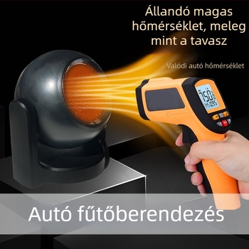 Autóhő GD-2210 — 120W, ABS, fűtés, olvasztás és páramentesítés