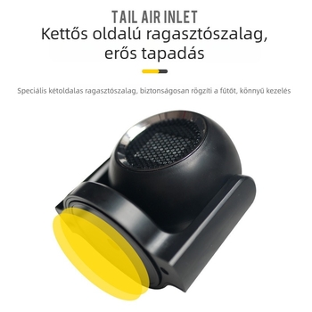 Autóhő GD-2210 — 120W, ABS, fűtés, olvasztás és páramentesítés