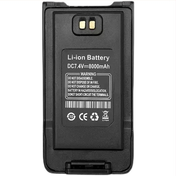Baofeng kézibeszélő akkumulátor BL-9, 8000 mAh, Type-C töltés, Li-ion akkumulátor, Vízálló