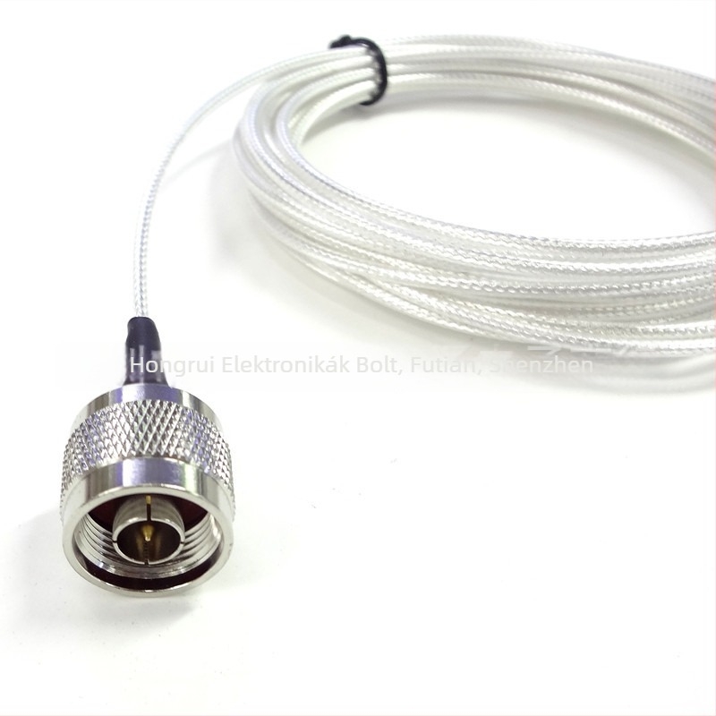SC-316 feeder autórádióhoz, teflon bevonat vékony vezeték, antenna hosszabbító kábel, M/N csatlakozó, hatótáv 1,5–3 km