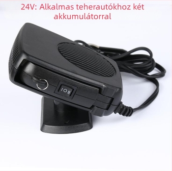 R-4001 12V-os autómelegítő szélvédő felolvasztóval, 150W, műanyag ház