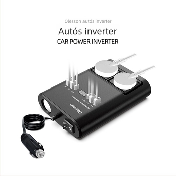 Autóinverter, többfunkciós, CNC észlelés, 150W, AC 220V, konverter tápegység (Model 1662)