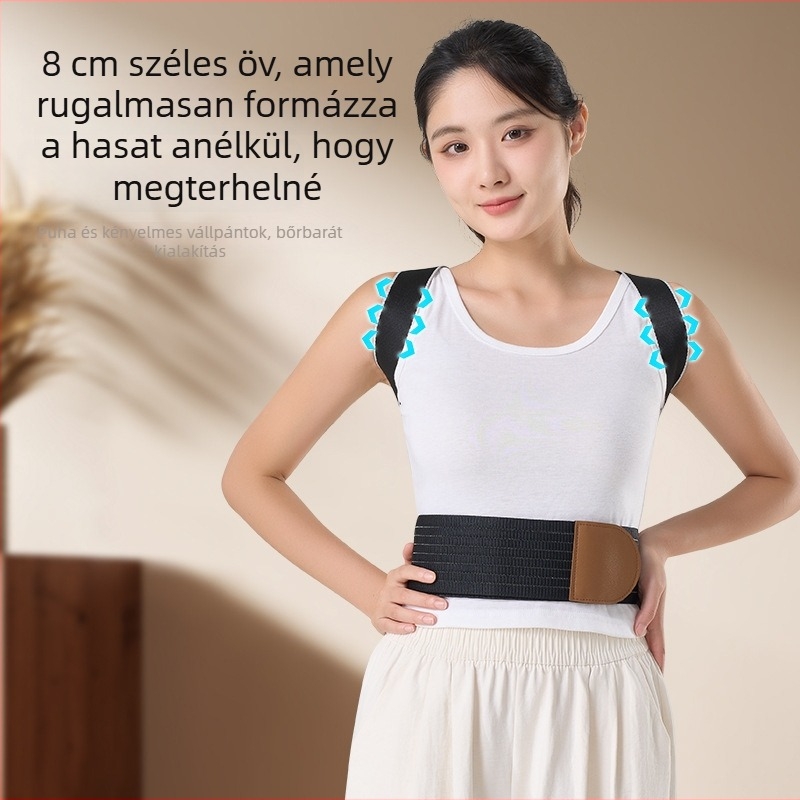 Háttartás-korrekció – Modell 01, 2026 nyári megjelenés, Állítható hátsó támogatás