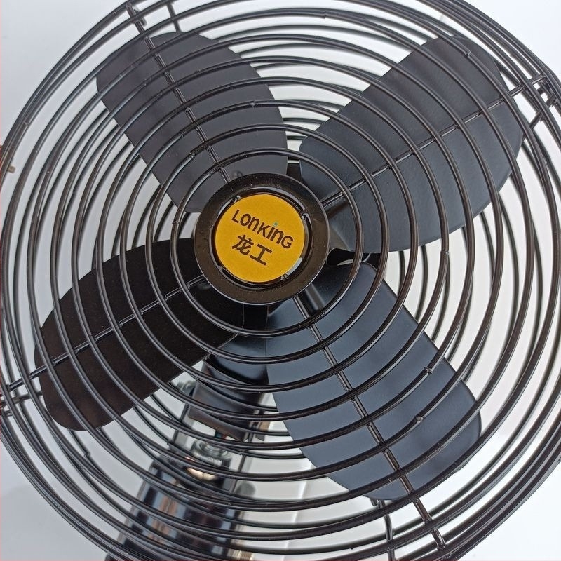 Acélból készült járműventilátor, 12V/24V, 15W, targoncákhoz, ásógépekhez és teherautókhoz