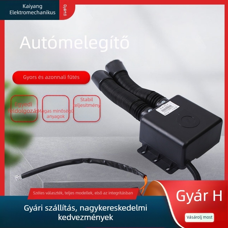 Kaiyang autófűtő kettős vezetékes fűtőelemekkel, 400W, modell Supercharged wired small pair