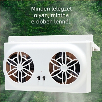 Overflow ABS autóhűtő és szellőző ventilátor