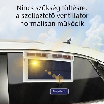 Overflow ABS autóhűtő és szellőző ventilátor