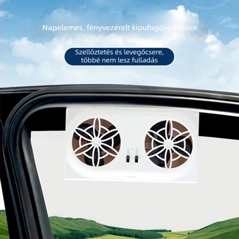 Overflow ABS autóhűtő és szellőző ventilátor