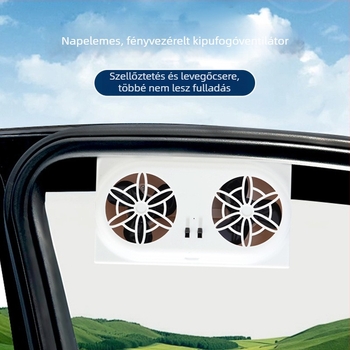 Overflow ABS autóhűtő és szellőző ventilátor