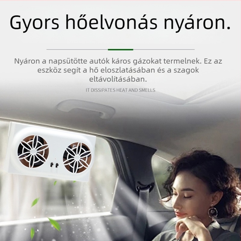 Overflow ABS autóhűtő és szellőző ventilátor