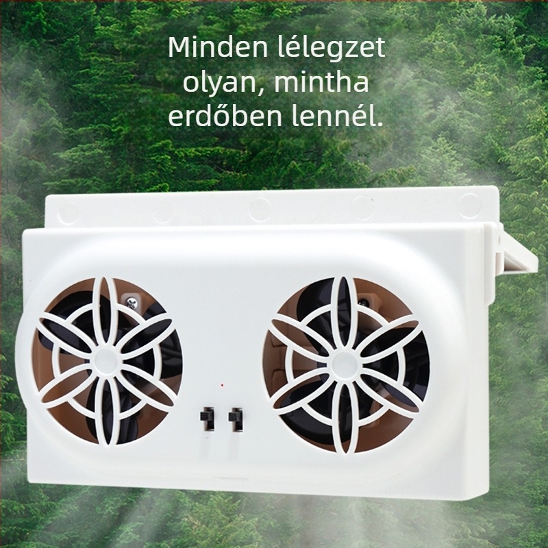 Overflow ABS autóhűtő és szellőző ventilátor