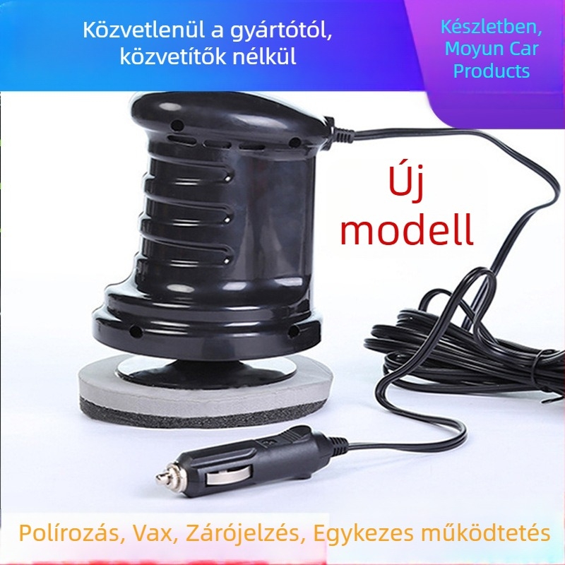 Otthoni használatra szánt elektromos autó-polírozó és viaszoló gép, 12V, 120W, ABS műanyag, testreszabható feldolgozás