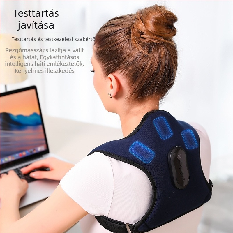 Felnőtt görbe hát korrekciós öv, modell J9000, állítható támogatás