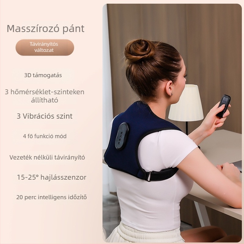 Felnőtt görbe hát korrekciós öv, modell J9000, állítható támogatás