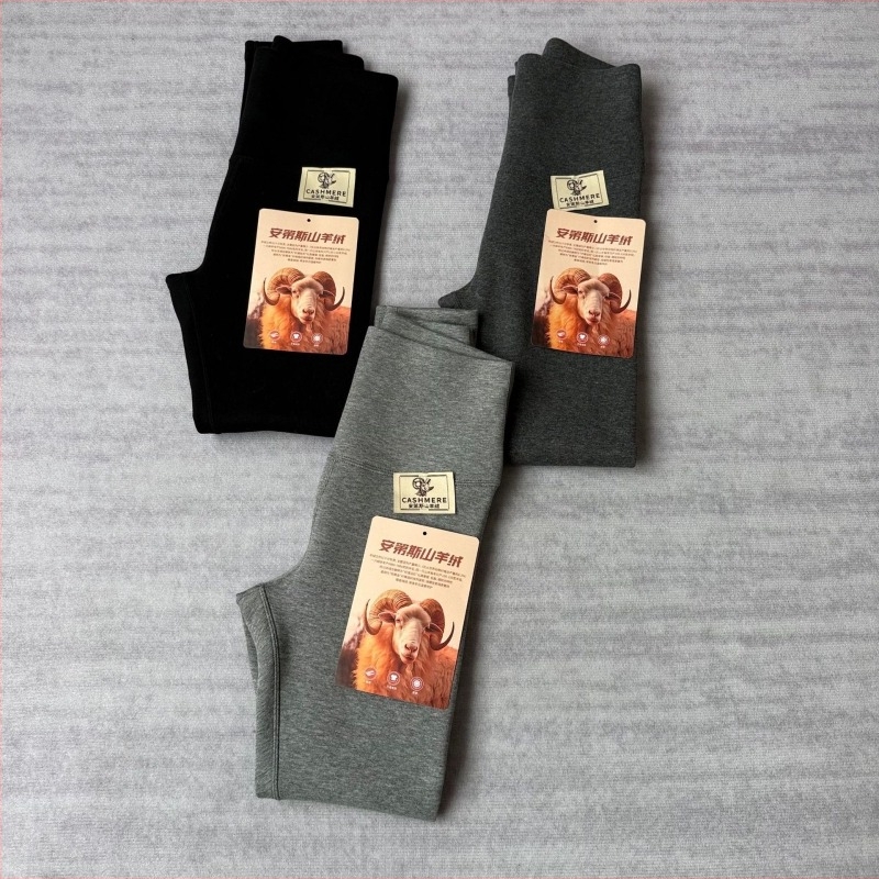 Andes kasmír női leggings, magas derekú, meleg és karcsúsító szabású a jóga számára