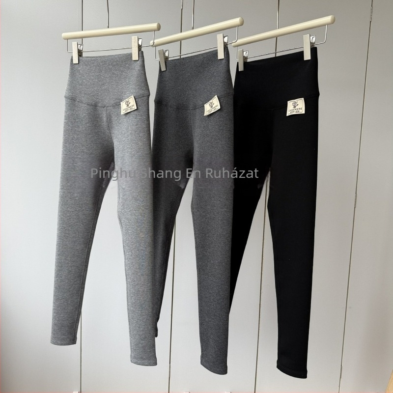 Andes kasmír női leggings, magas derekú, meleg és karcsúsító szabású a jóga számára