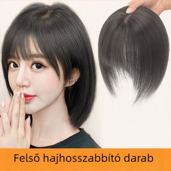 Női paróka - 3D levegő frufru, hőálló szál, festhető, gyártási mechanizmus