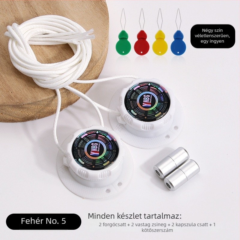 Futócipők forgó gombos kötés nélküli rendszerrel, kerek cipőfűzők, zsinór vastagsága 0,15 cm, zsinórok hossza 100 cm, modell Xd351