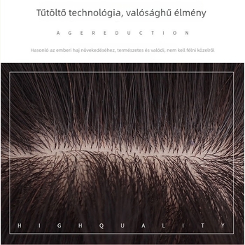 Valódi emberi hajból készült paróka, egyenes fazon, nőknek, festhető