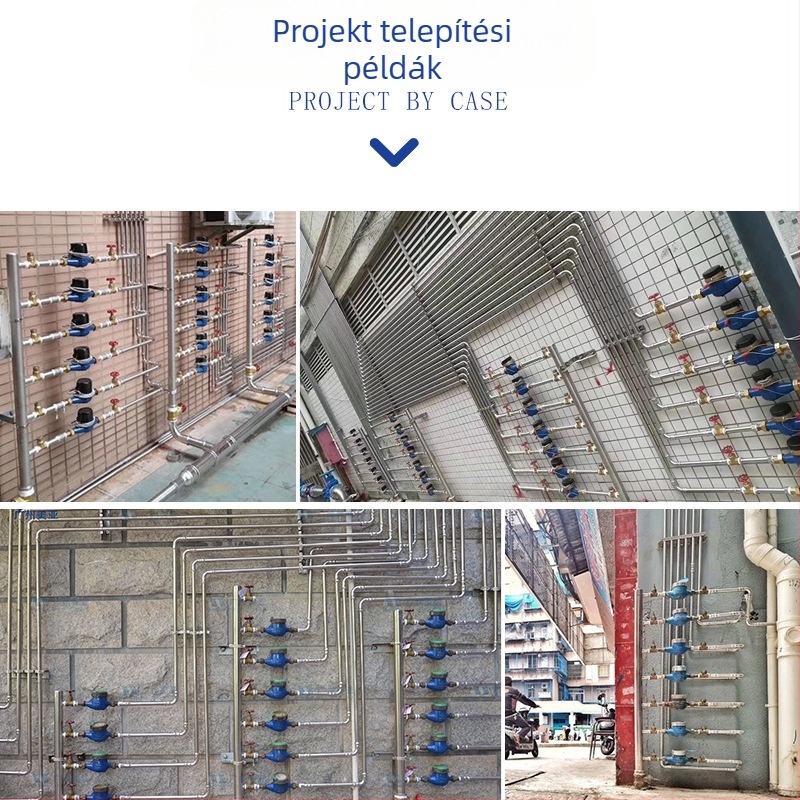 Vízelválasztó, 304 rozsdamentes acél, Socket szerelés, 15 mm csőátmérő, 0–100°C