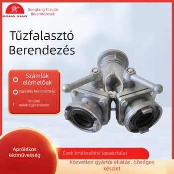 Tűzvédelmi víz elosztó FII65/65X2 — négy-utas szelep, bemenet két kimenet vagy bemenet három kimenet, belső csatlakozás