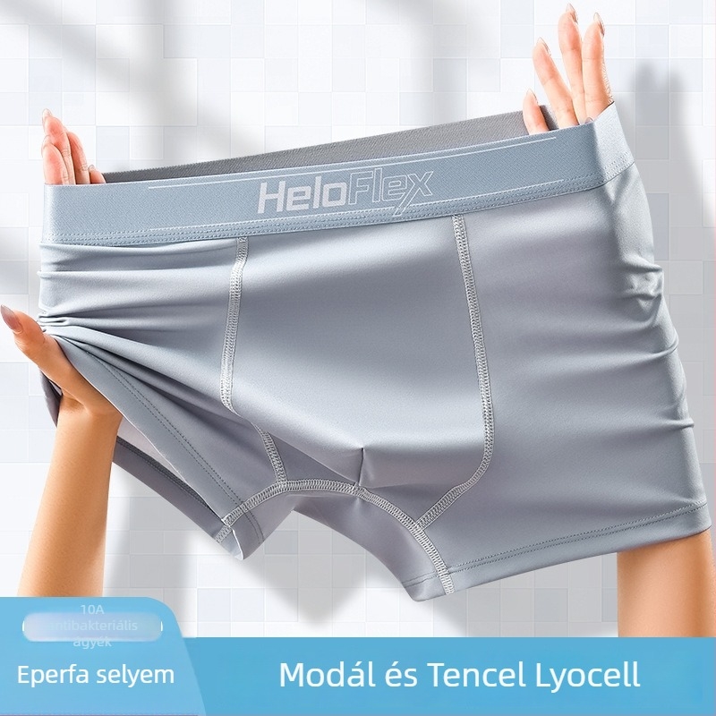 Modal 100-as férfi boxer brief, Lyocell belső résszel, Ice Silk, nagy méret