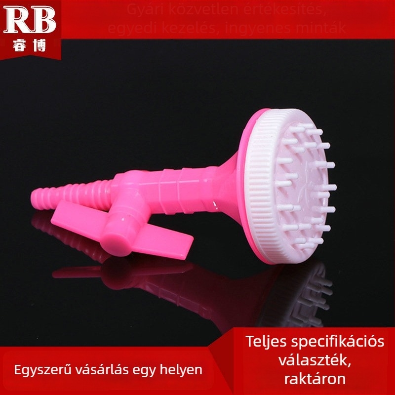 RB-037 Műanyag zuhanyfej eső funkcióval, felső permetezés, menetes és egyenes beépítés