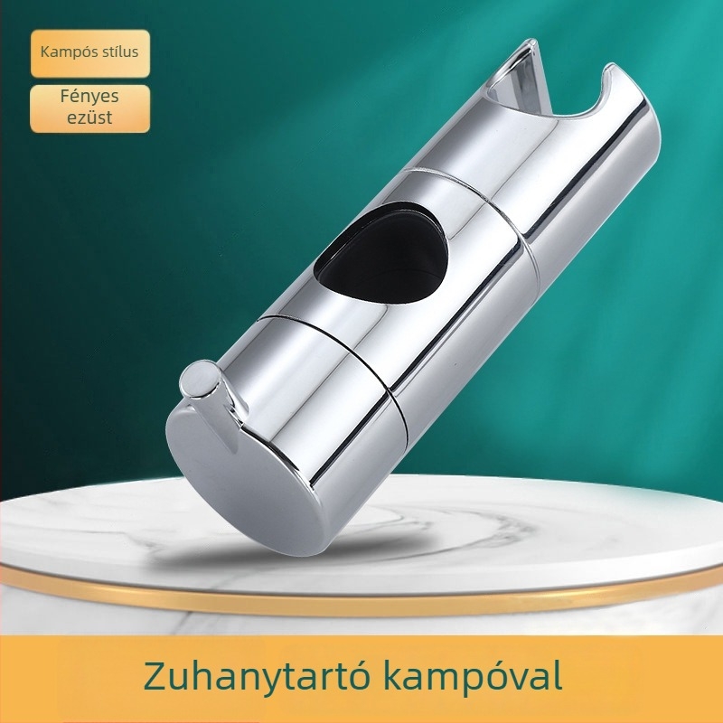 Wen yun Kézi zuhanyhoz tartozó kiegészítők, forgatható zuhanyfej-tartó egygombos vezérléssel, csúszó hüvely
