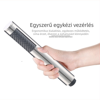 Forsinan 304 rozsdamentes acél kézi zuhanyfej készlet, falra szerelhető FSN-6047, kerámiás patron, 0–90°C