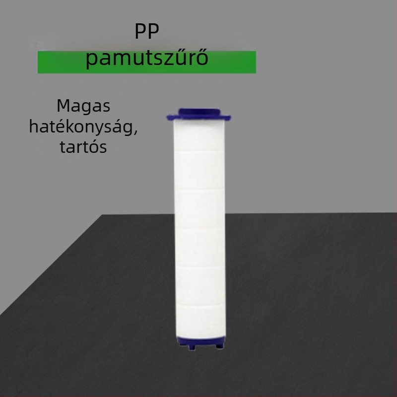 Zuhanyszűrő elem PP gyapot és deoxidáció, anionos mag, modell P-01, ABS kivitel, max. 100°C, névleges nyomás 0,6 MPa