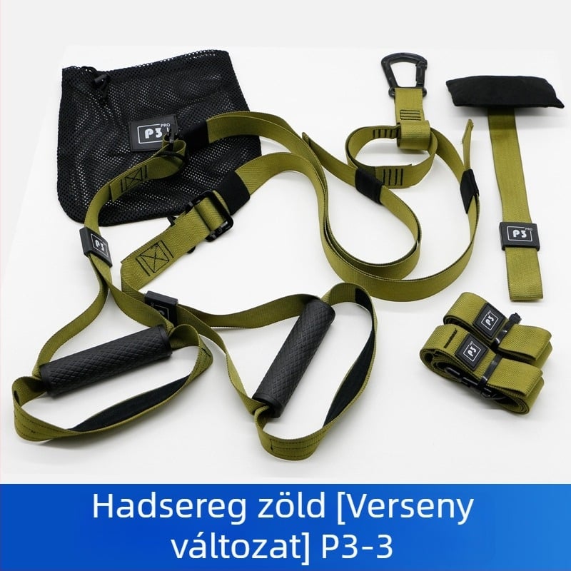 Oron Függesztett edzésöv magas sűrűségű webbinggel — TRX-stílusú függesztett edzésöv otthoni edzéshez, minden korosztály számára