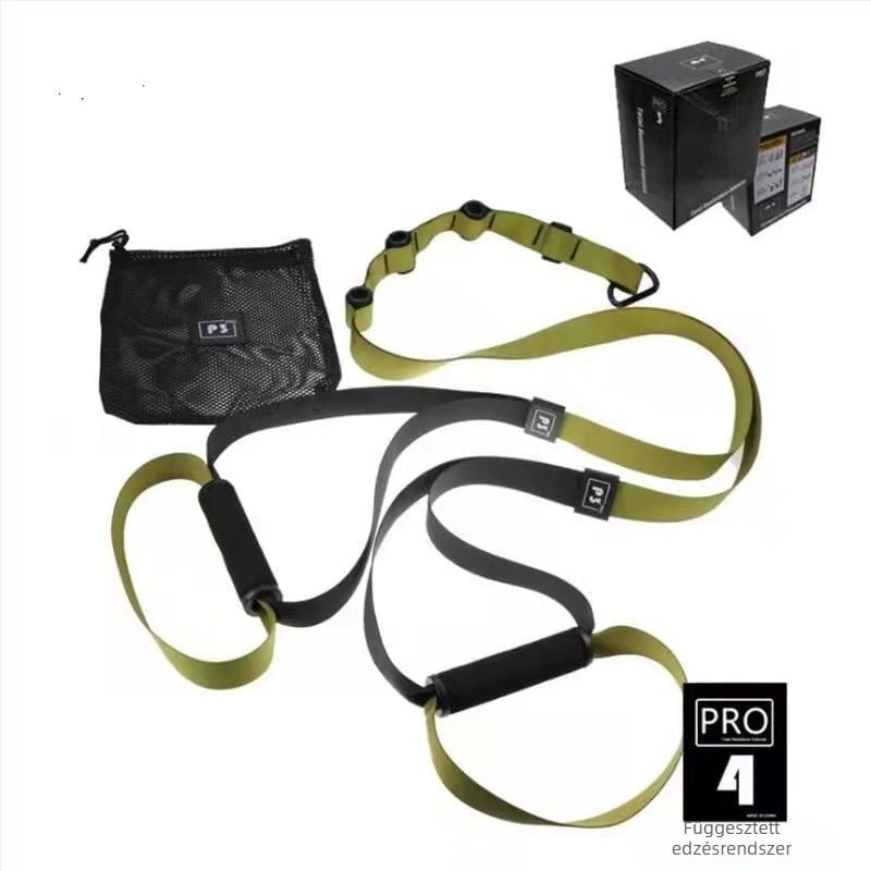 Oron Függesztett edzésöv magas sűrűségű webbinggel — TRX-stílusú függesztett edzésöv otthoni edzéshez, minden korosztály számára