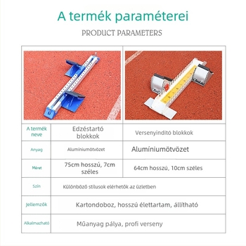 Startelő eszköz atlétikához, alumínium-ötvözet, márka: más, eredet: Taizhou, Jiangsu, alkalmazható sport: atlétika