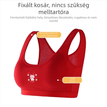 Kígyó éve piros pamut gyerekeknek készült alsóruha szett, mesefilm motívummal, formázott kosárkák (9–13 évesek)