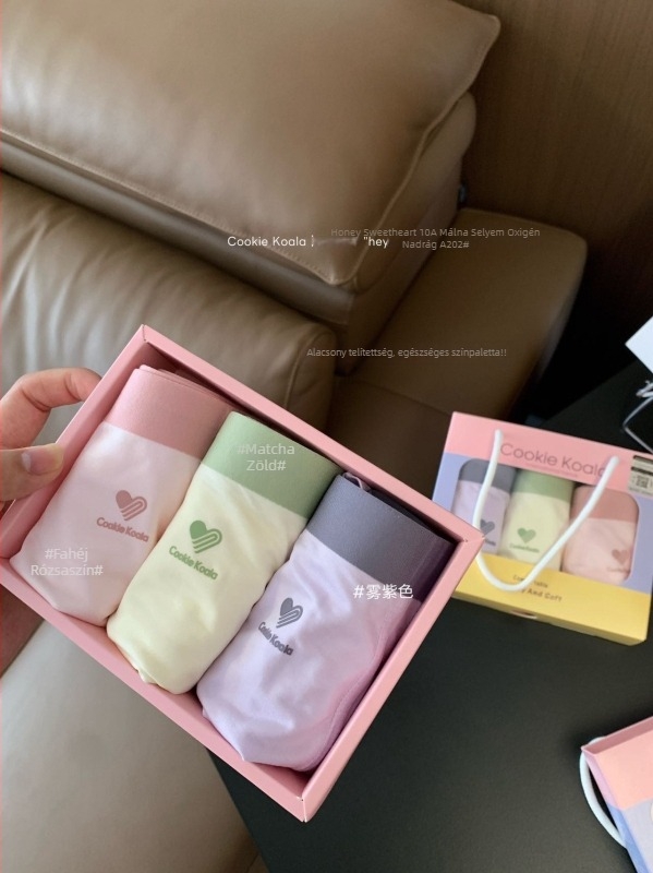 Lányoknak készült varrás nélküli fehérnemű, Ice Silk Nylon 93,6%, középmagas derekú, 3–8 éveseknek