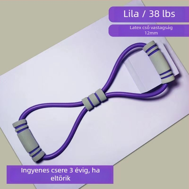 Hátsó nyújtó készülék otthoni edzéshez, TPE anyag, 8-karakteres feszítő eszköz, a nyitott vállakért