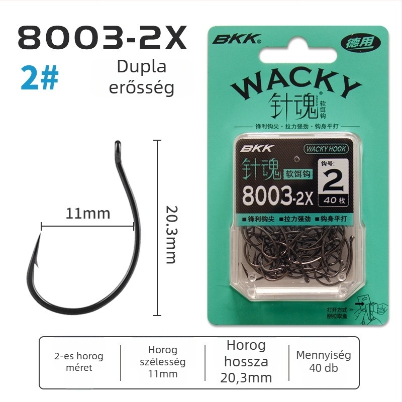 BKK horgászhorog — tüske horog; Jianghe horgászhely; általános horog