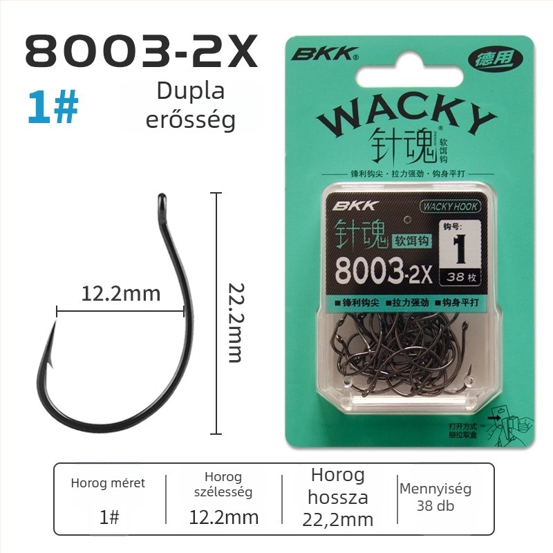 BKK horgászhorog — tüske horog; Jianghe horgászhely; általános horog