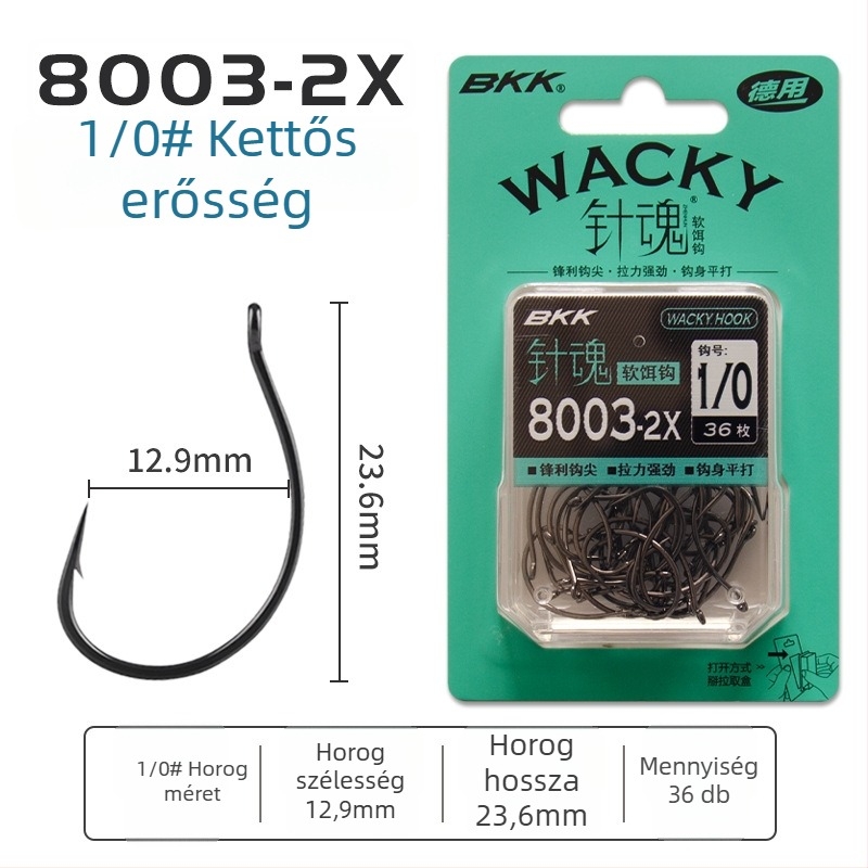 BKK horgászhorog — tüske horog; Jianghe horgászhely; általános horog