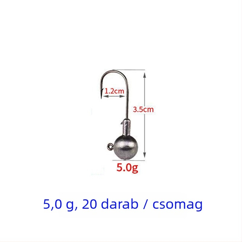 Ólomhorog №7, Vertical Star, tüskés, tengeri horgászat hajóról