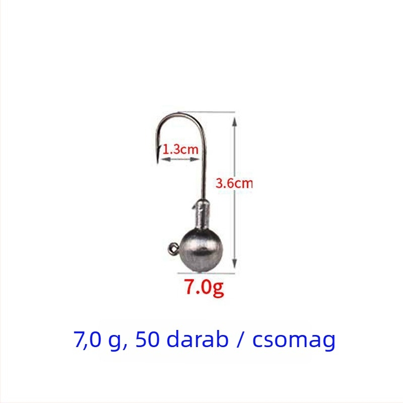Ólomhorog №7, Vertical Star, tüskés, tengeri horgászat hajóról