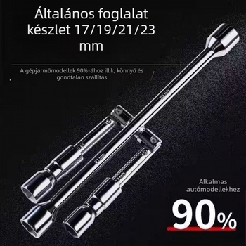 Összecsukható kereszttalpas dugókulcs autógumikhoz – magas széntartalmú acélból