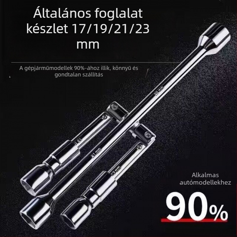 Összecsukható kereszttalpas dugókulcs autógumikhoz – magas széntartalmú acélból